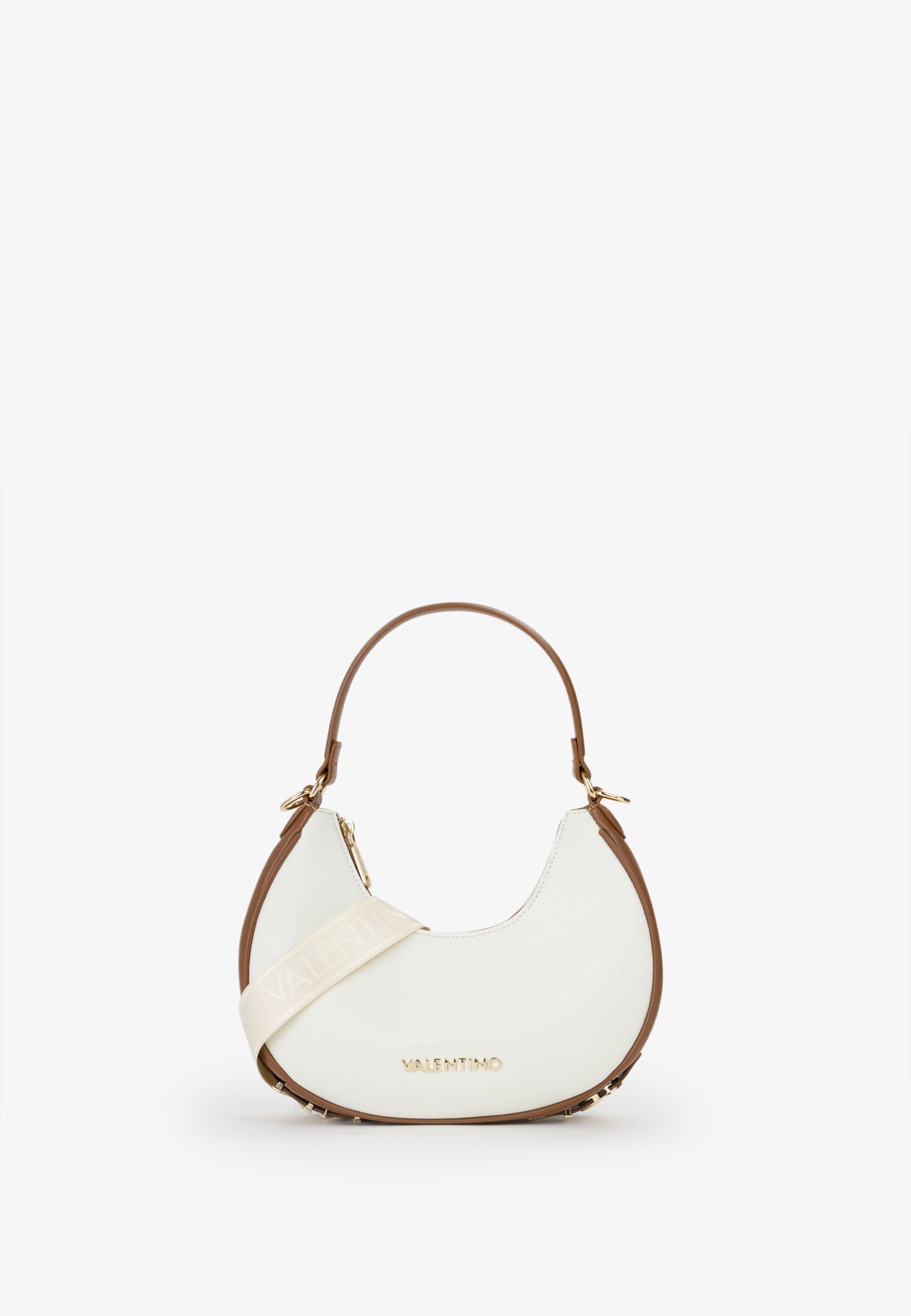 Valentino Donna Bolso de hombro VBS90A07CAN Beige/Cuero