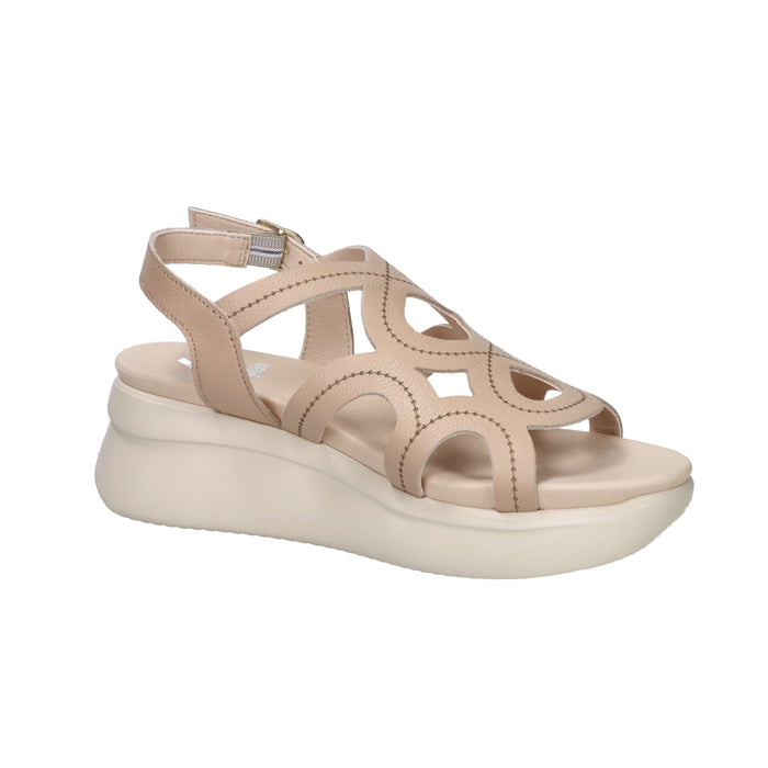 Callaghan Femme Sandale à plateforme 29929 Beige
