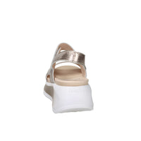 Callaghan Damen Sandale mit Keilabsatz 35204 Beige/Staubrosa