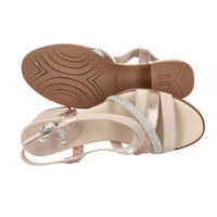 Callaghan Damen Sandale mit Absatz 34214 Staubrosa