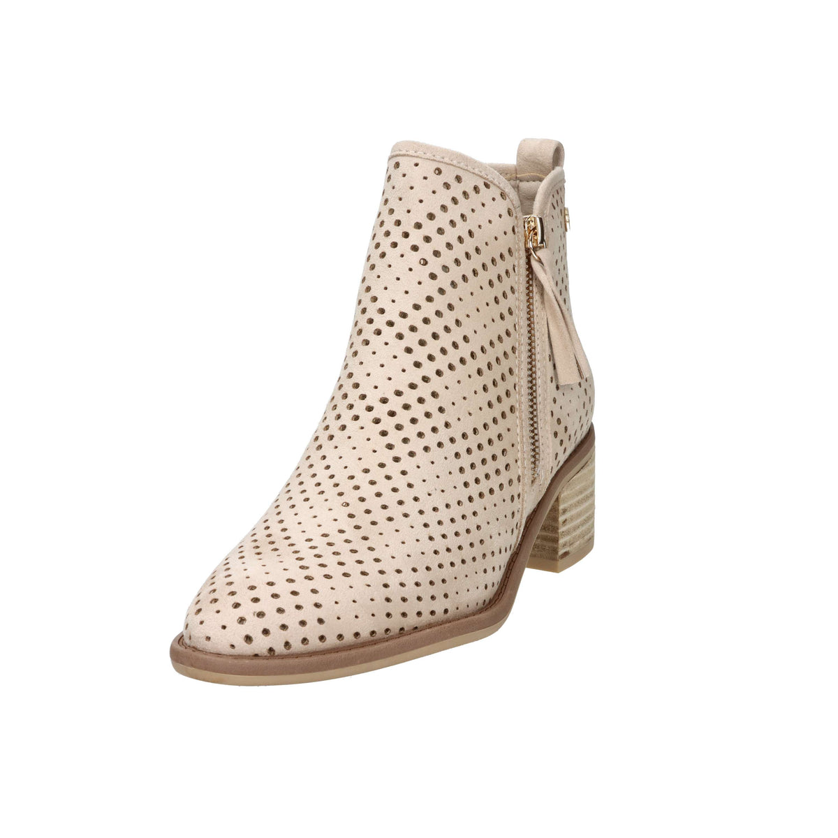 Xti Women Ankle Boots with Heel 143961 Beige