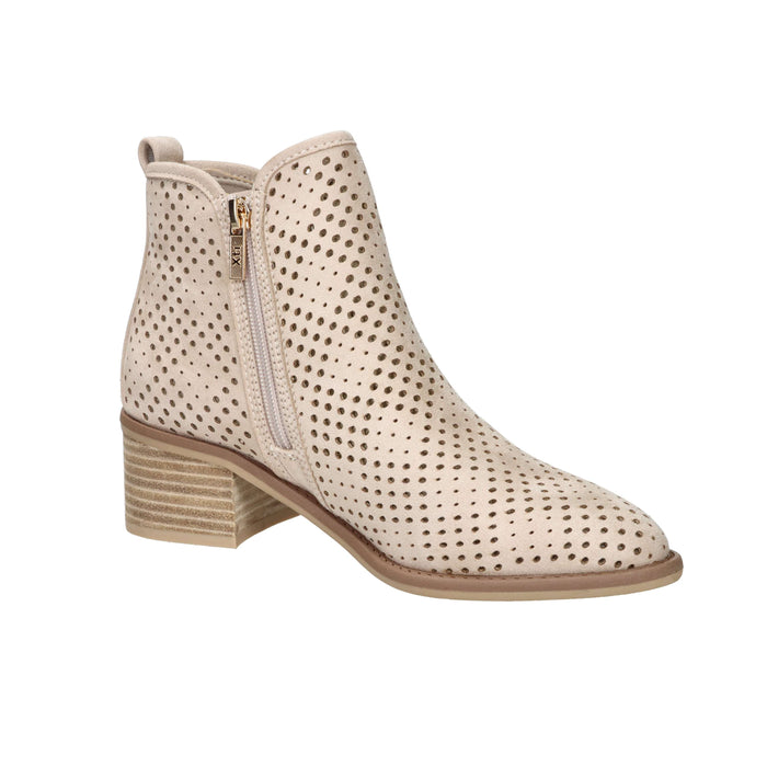 Xti Donna Stivaletti con tacco 143961 Beige
