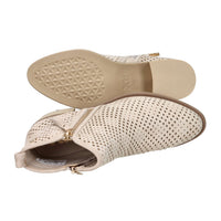Xti Women Ankle Boots with Heel 143961 Beige