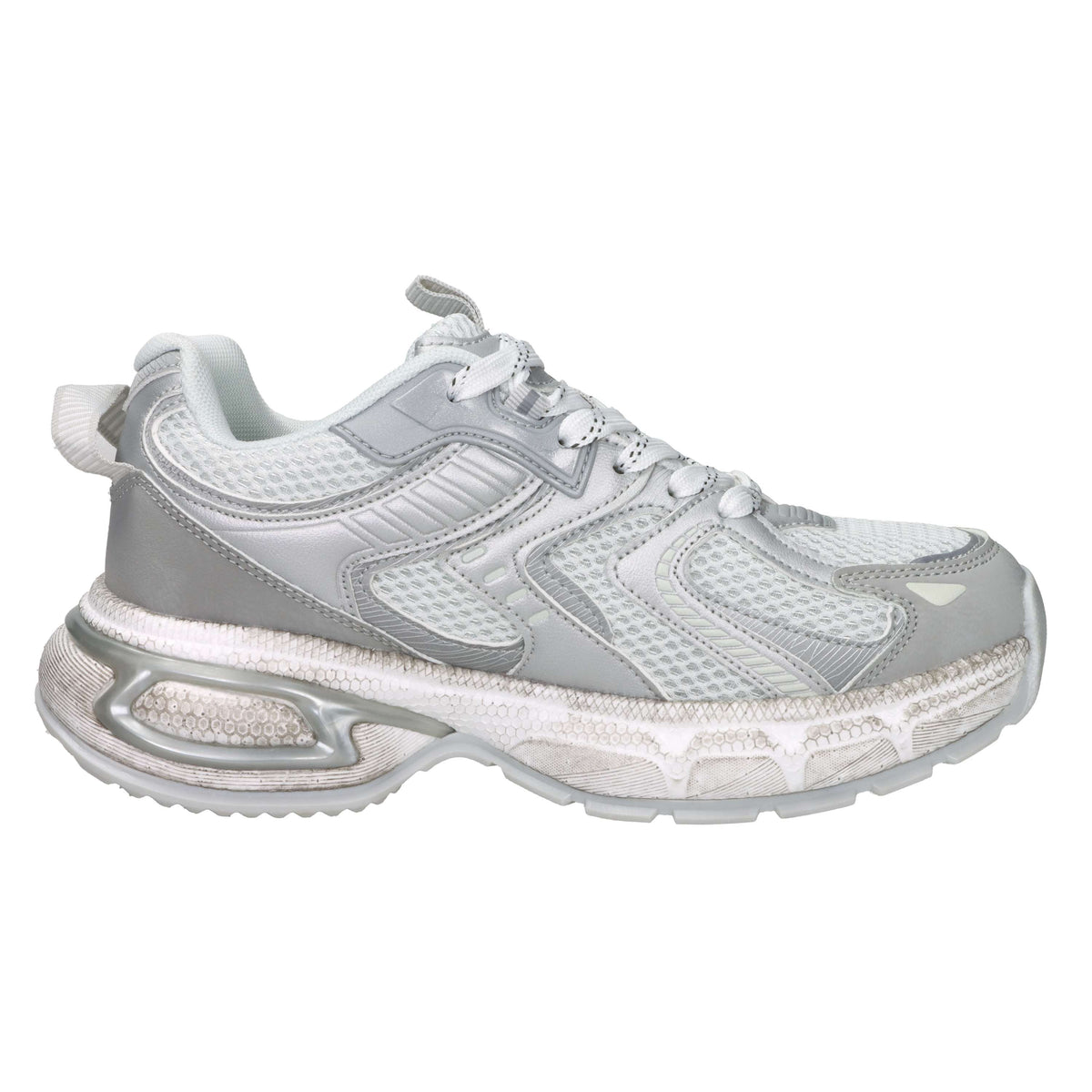 Xti Women Sneakers 145171 Silver