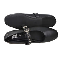 Xti Damen Ballerinas 145118 Schwarz