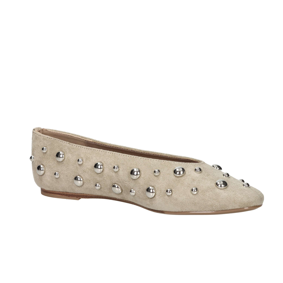 Xti Damen Ballerinas 145283 Taupe