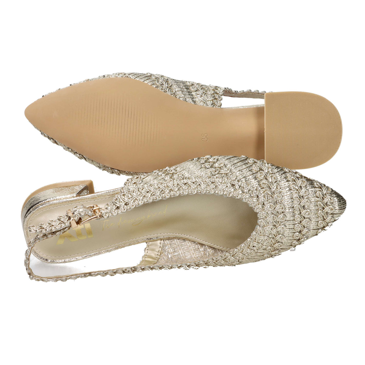 Xti Women's Slingback 145271 Gold