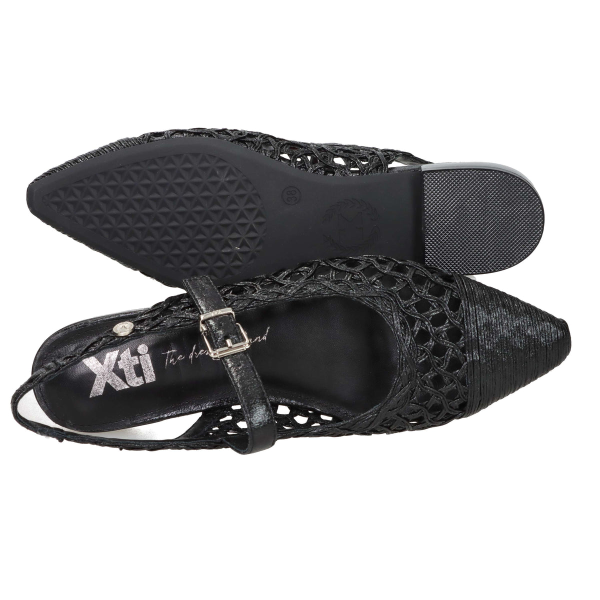 Xti Women's Slingback 145276 Black