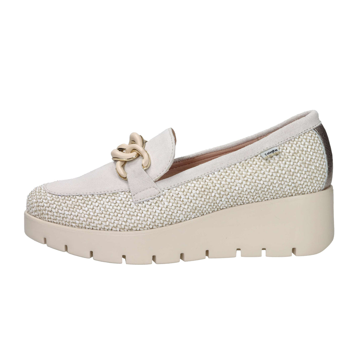 Callaghan Mujer Mocasín con cuña 32123 Beige