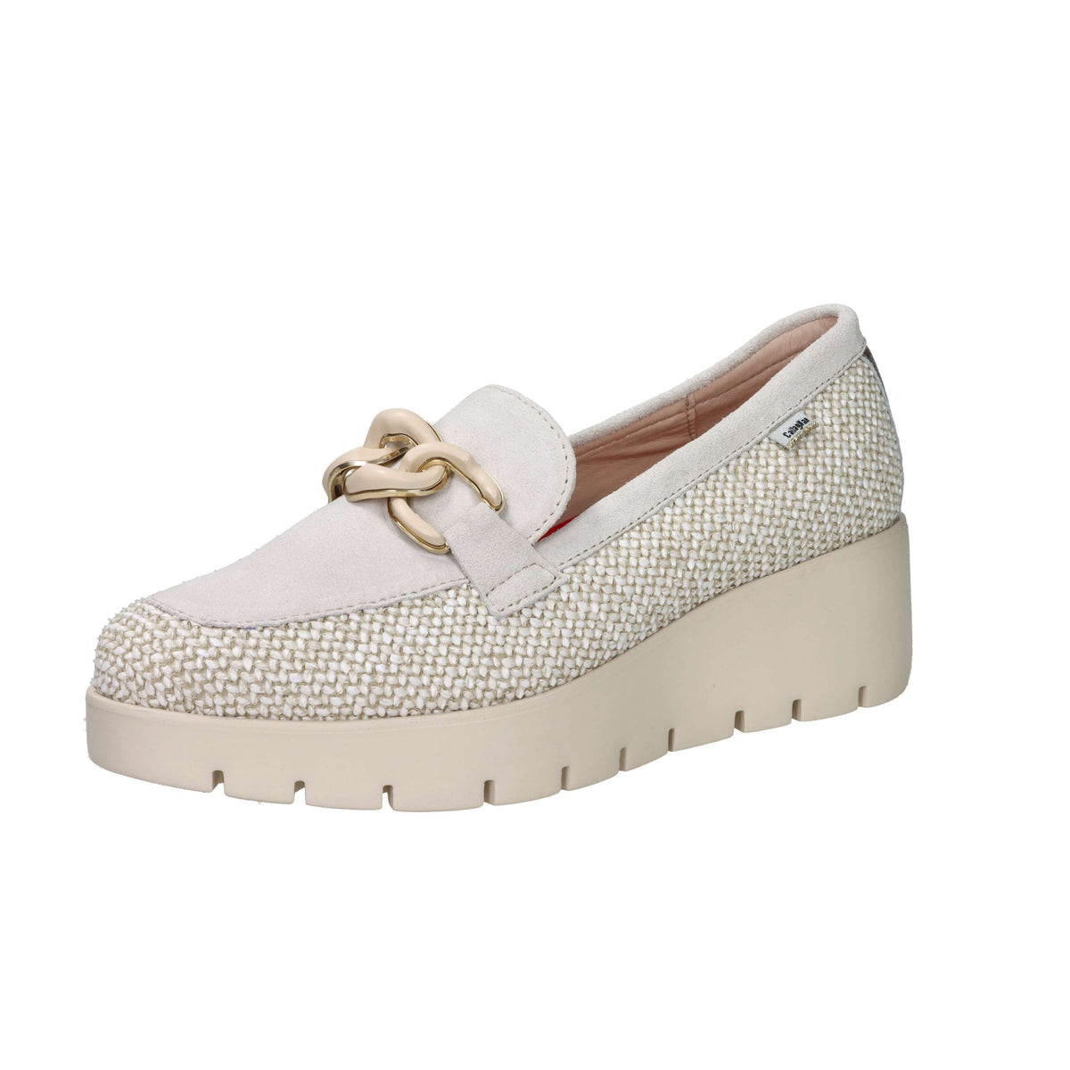 Callaghan Mujer Mocasín con cuña 32123 Beige