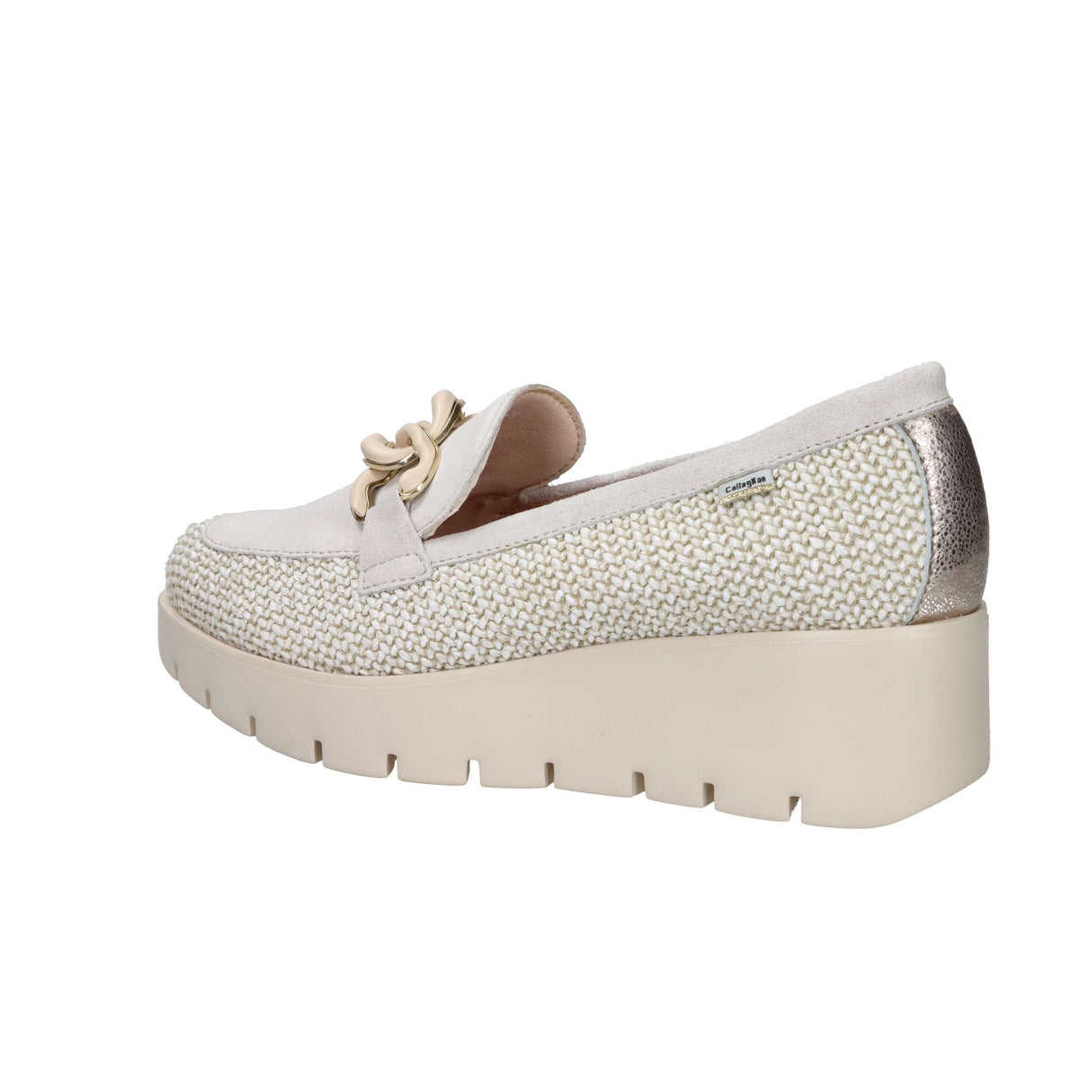 Callaghan Mujer Mocasín con cuña 32123 Beige