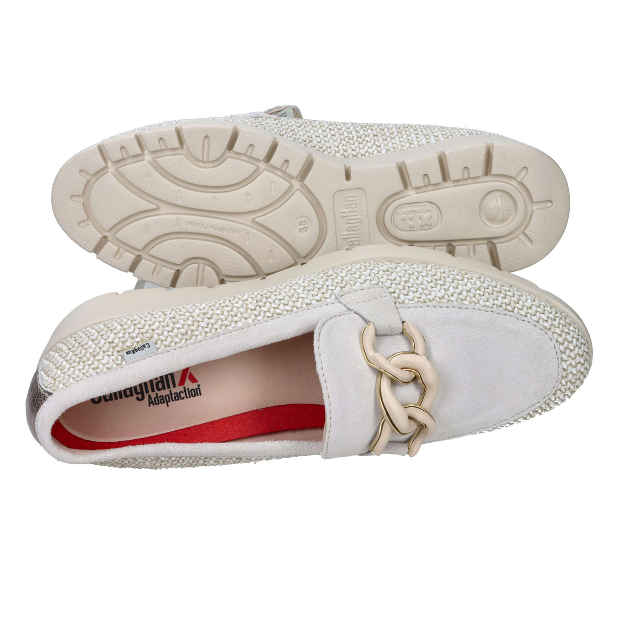 Callaghan Mujer Mocasín con cuña 32123 Beige