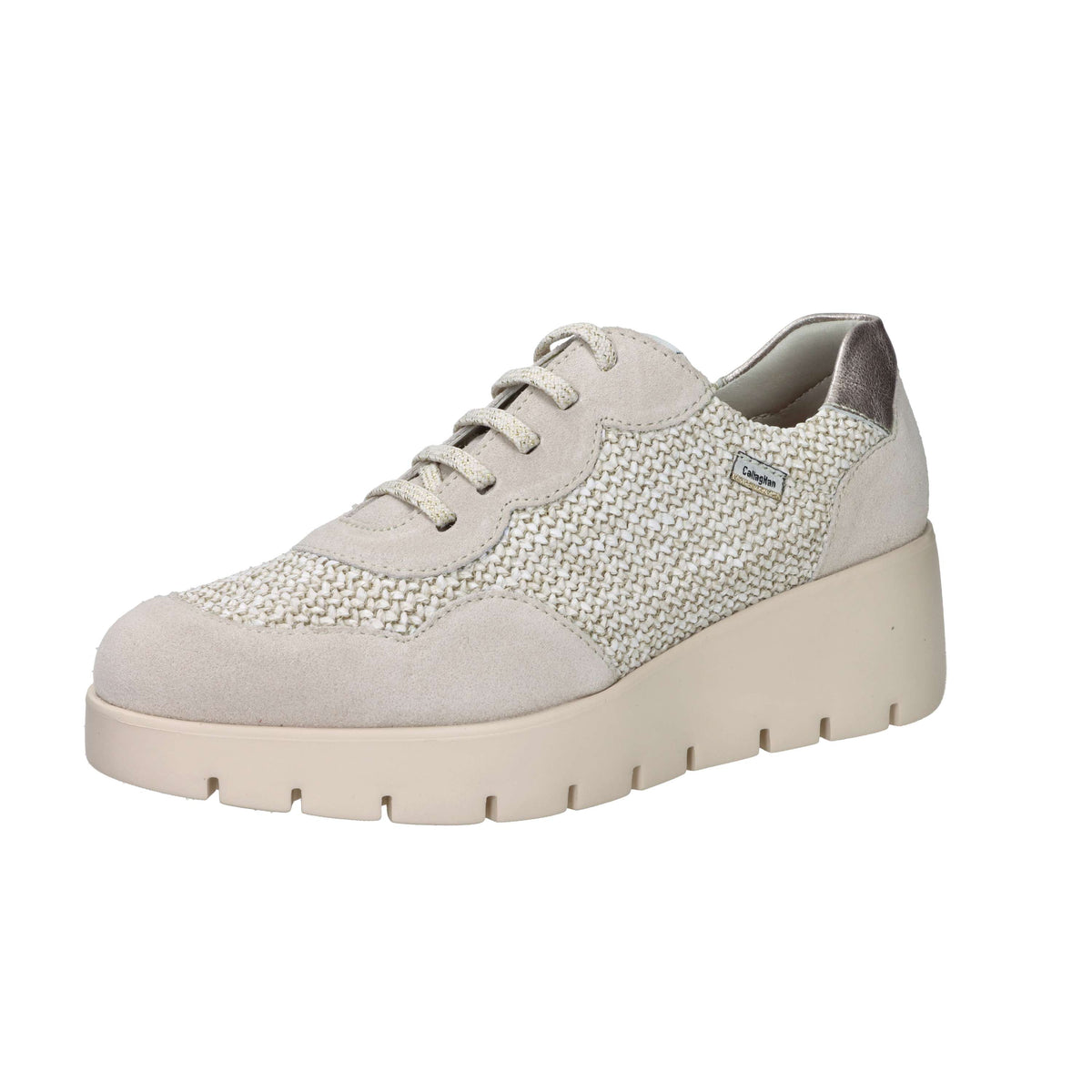 Callaghan Damen Mokassin mit Keilabsatz 32122 Beige