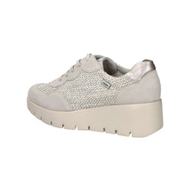 Callaghan Damen Mokassin mit Keilabsatz 32122 Beige