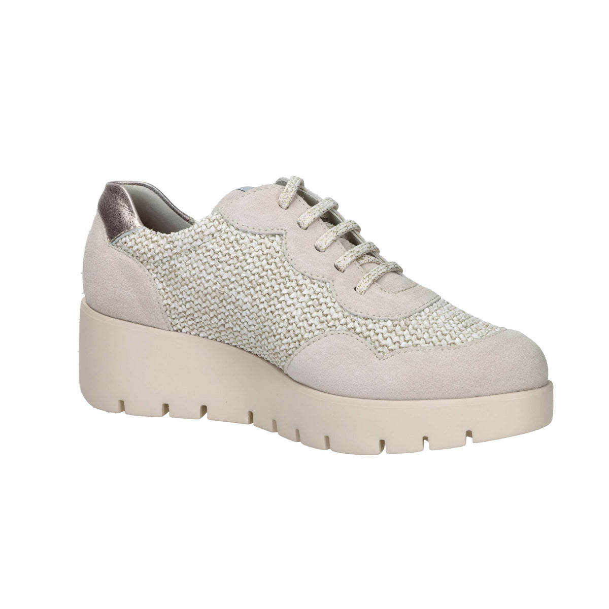 Callaghan Damen Mokassin mit Keilabsatz 32122 Beige