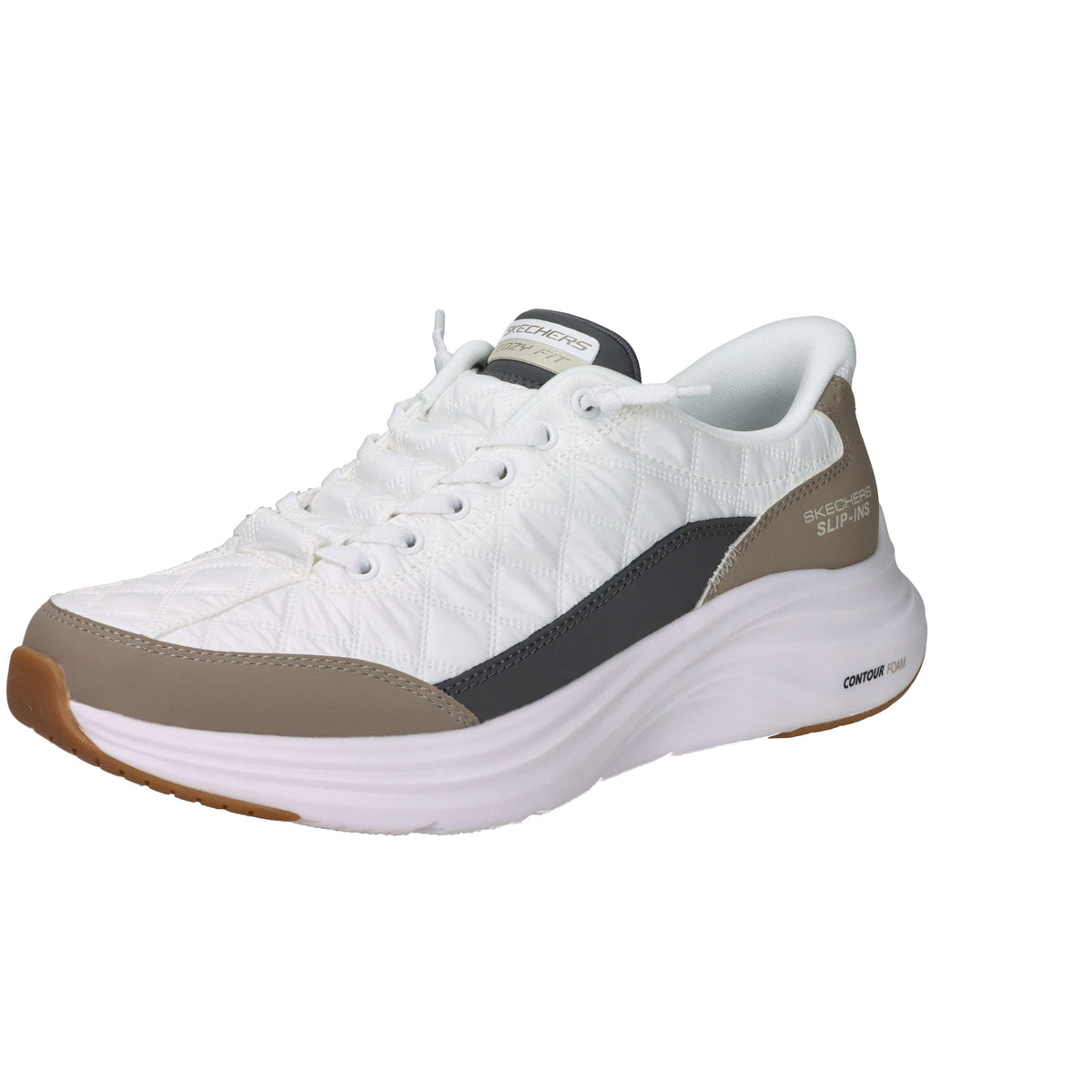 Skechers Herren Sneakers 232619 Weiß/Taupe