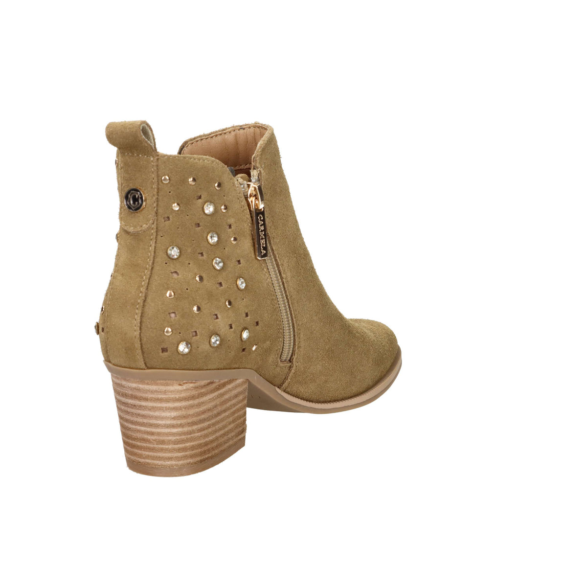 Carmela Femme Bottines à talon 163151 Chameau