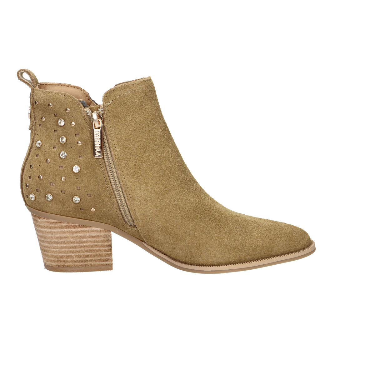 Carmela Femme Bottines à talon 163151 Chameau