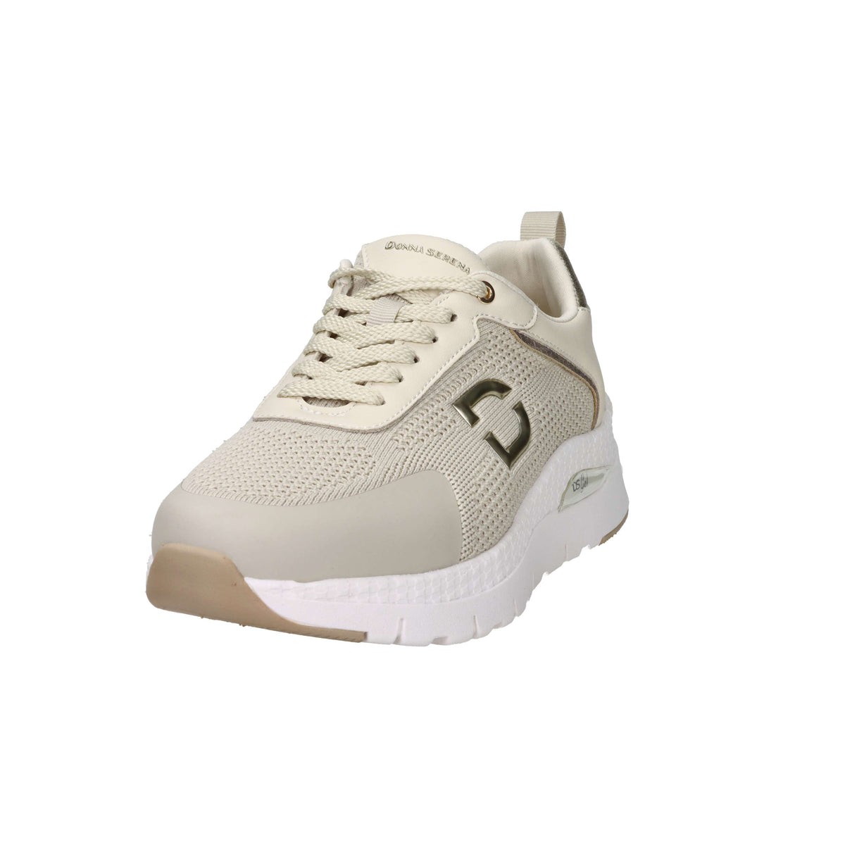 Donna Serena Women’s Sneakers 145671DM Beige/Gold