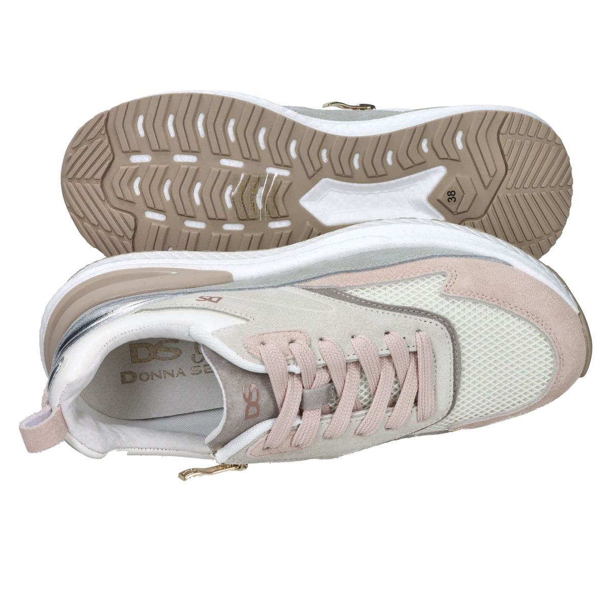 Donna Serena Women Sneakers 9M6093DM White/Pink