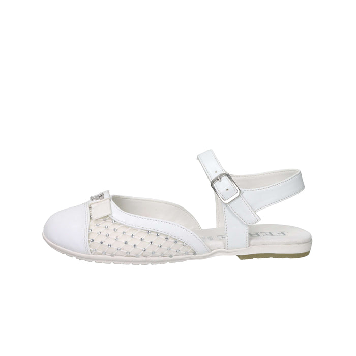 Ferre' Filles Slingback FB-461 Blanc
