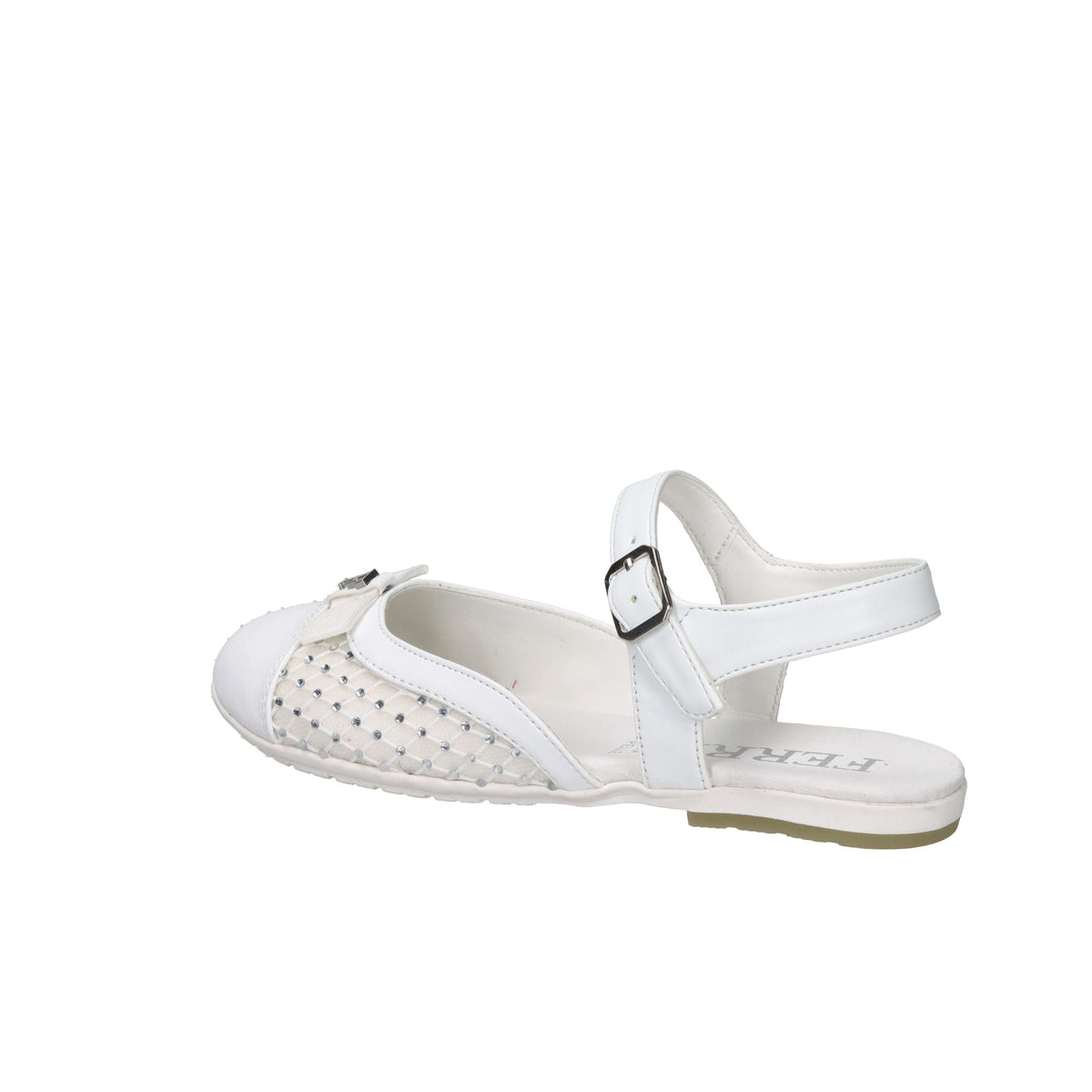 Ferre' Girls Slingback FB-461 White