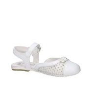 Ferre' Girls Slingback FB-461 White