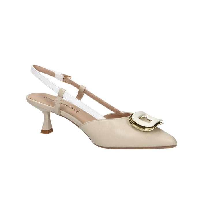 Donna Serena Women Slingback 436073DP Beige