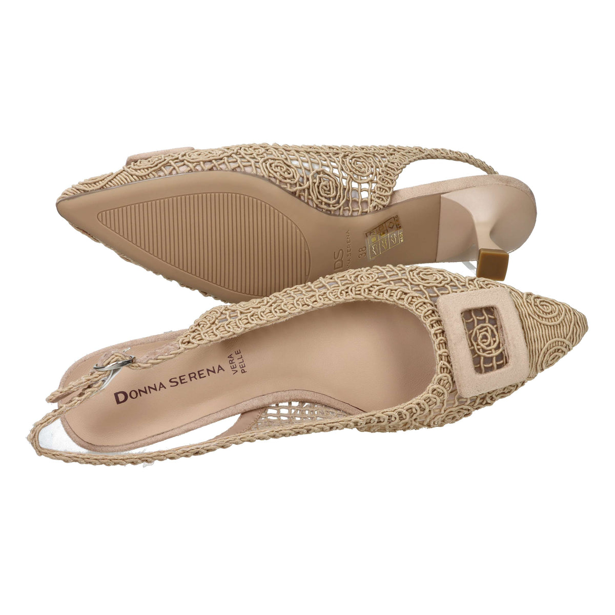 Donna Serena Femme Slingback 436086DM Beige