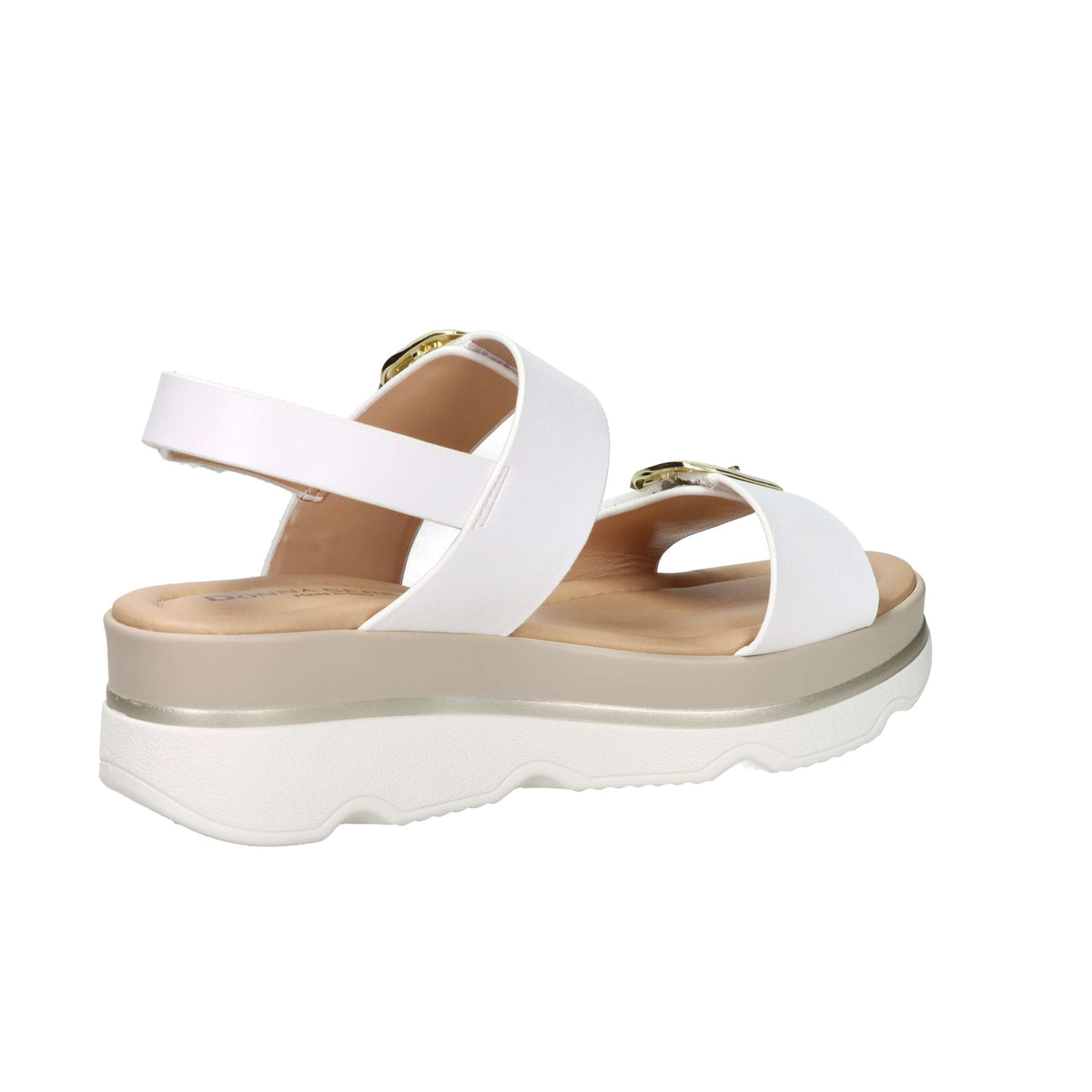 Donna Serena Women Wedge Sandal 665950DM White