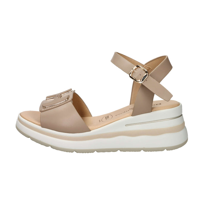 Donna Serena Women Wedge Sandal 1H5996DM Taupe