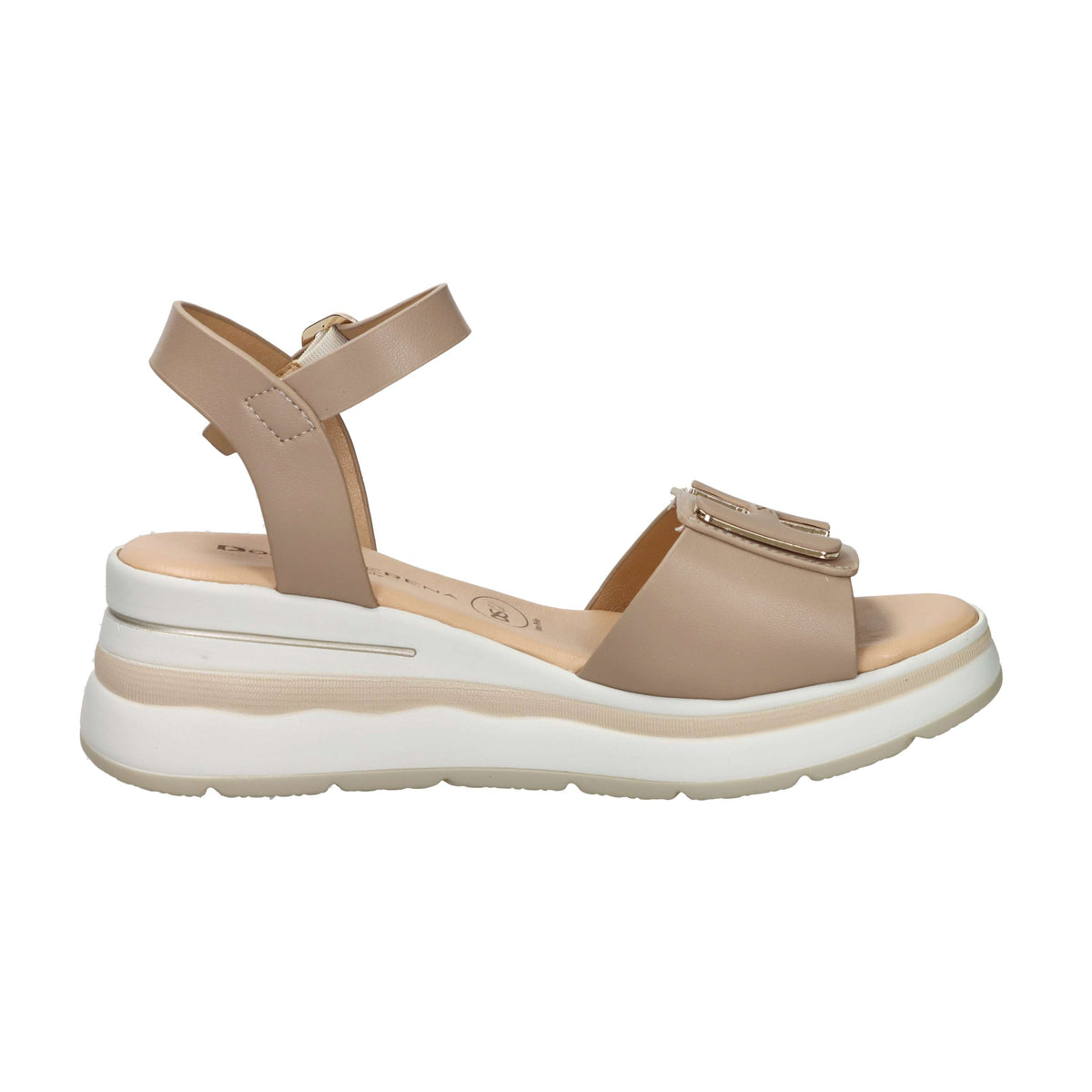 Donna Serena Women Wedge Sandal 1H5996DM Taupe