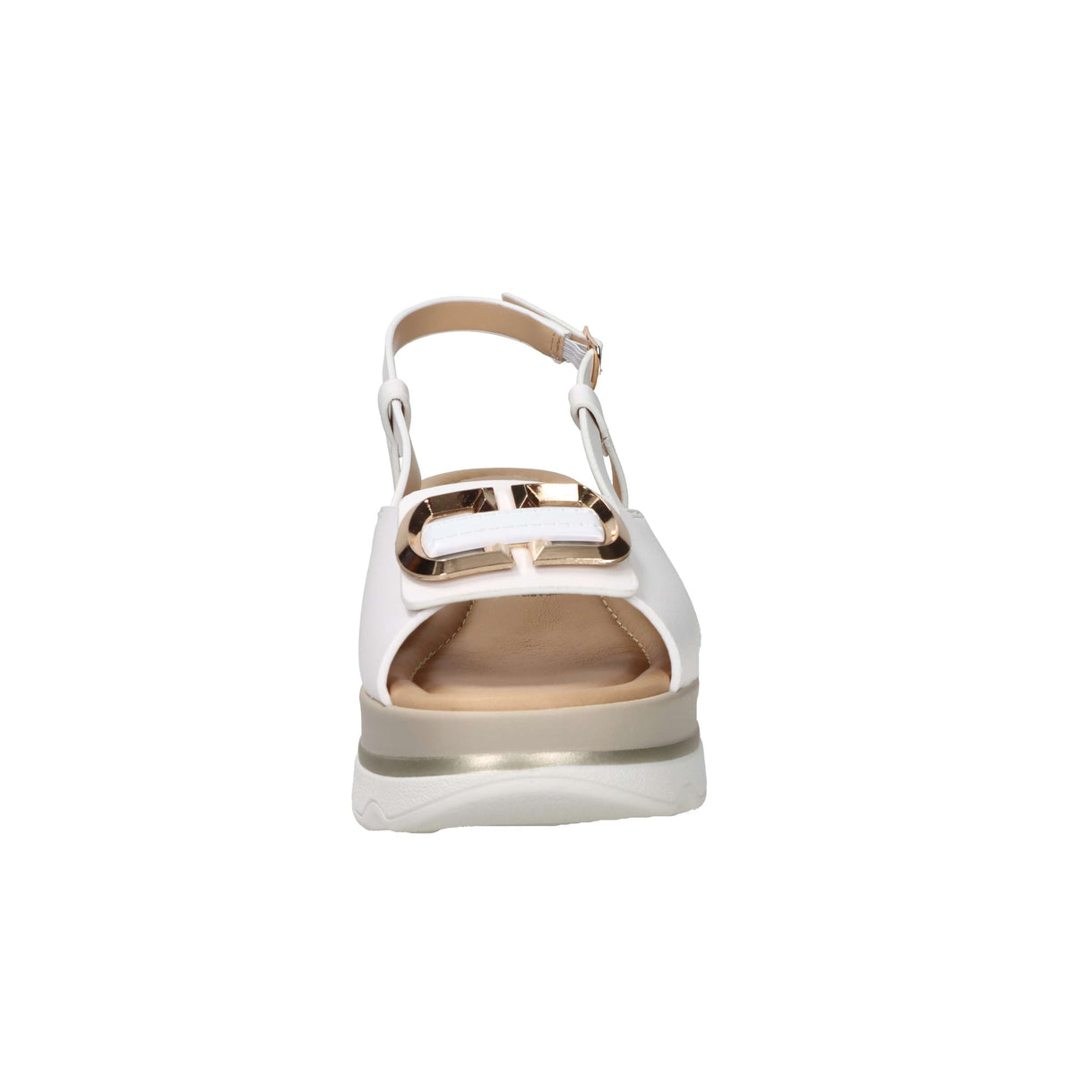 Donna Serena Donna Sandalo con zeppa 665968DM Bianco