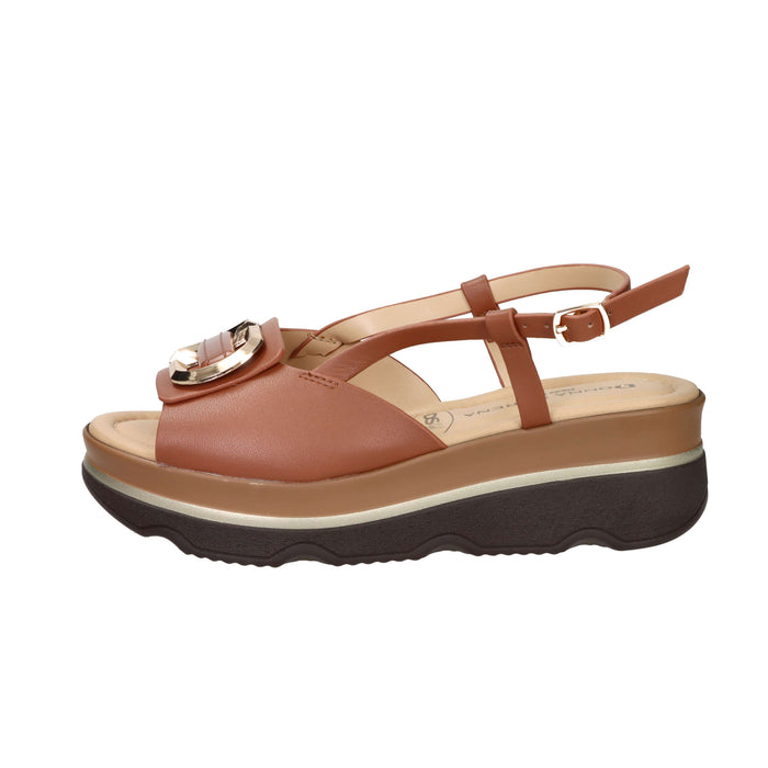 Donna Serena Women Wedge Sandal 665968DM Leather