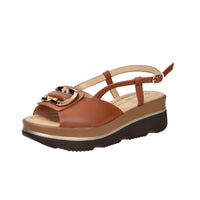 Donna Serena Women Wedge Sandal 665968DM Leather