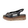 Donna Serena Women’s Wedge Sandal 825959DM Black