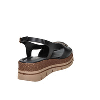 Donna Serena Women’s Wedge Sandal 825959DM Black