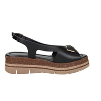 Donna Serena Women’s Wedge Sandal 825959DM Black