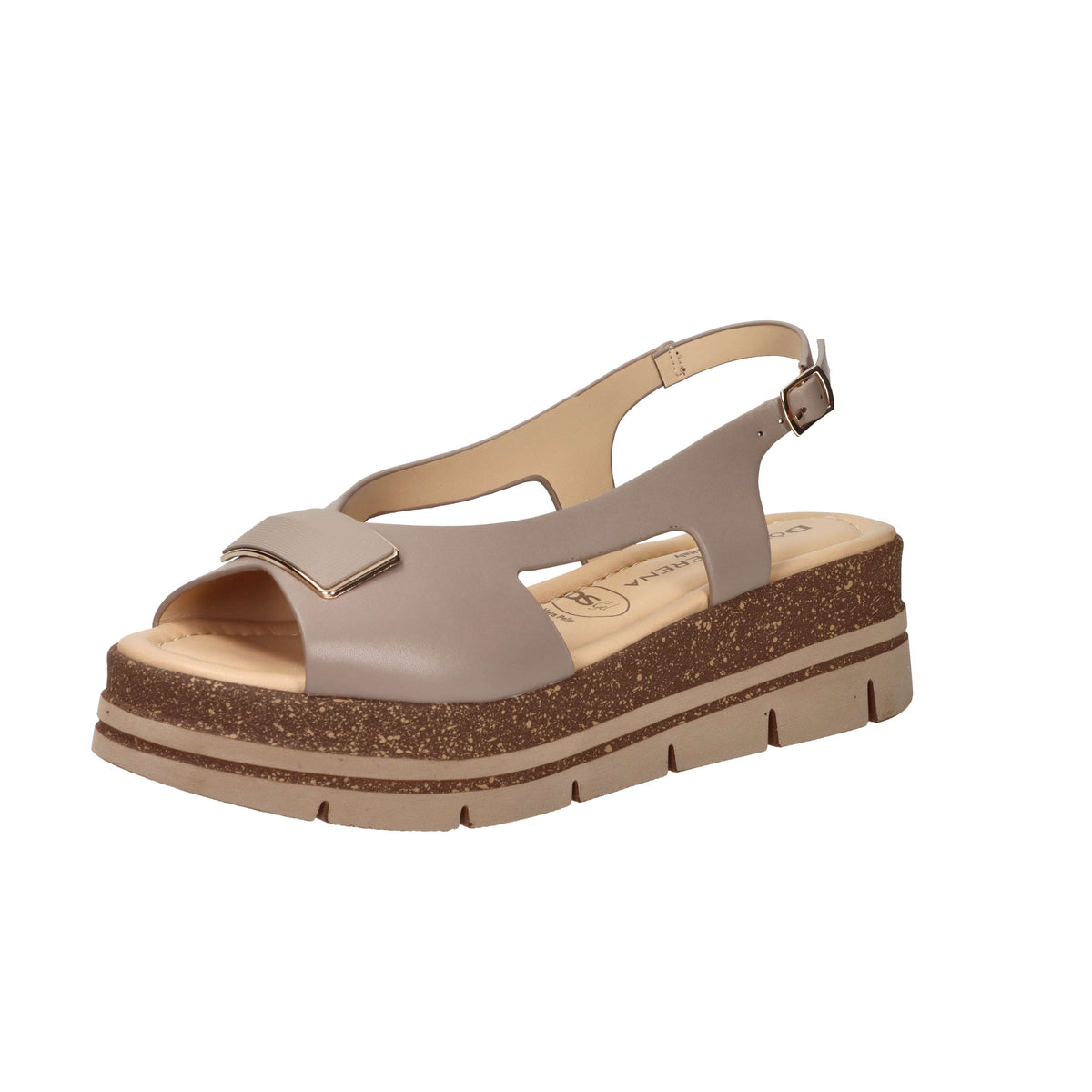 Donna Serena Women’s Wedge Sandal 825959DM Taupe