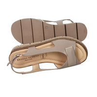 Donna Serena Women’s Wedge Sandal 825959DM Taupe