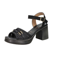 Donna Serena Damen Sandalette mit Absatz 8E5993DM Schwarz