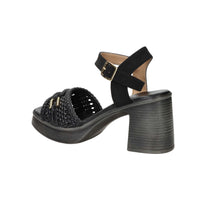 Donna Serena Damen Sandalette mit Absatz 8E5993DM Schwarz
