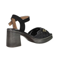 Donna Serena Damen Sandalette mit Absatz 8E5993DM Schwarz