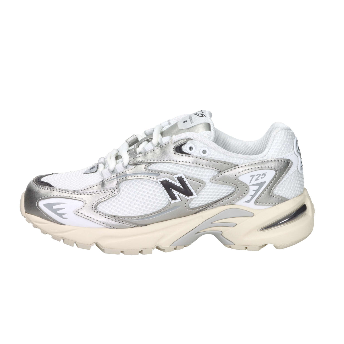 New Balance Unisex adulto Zapatillas ML725CG Blanco/Plata