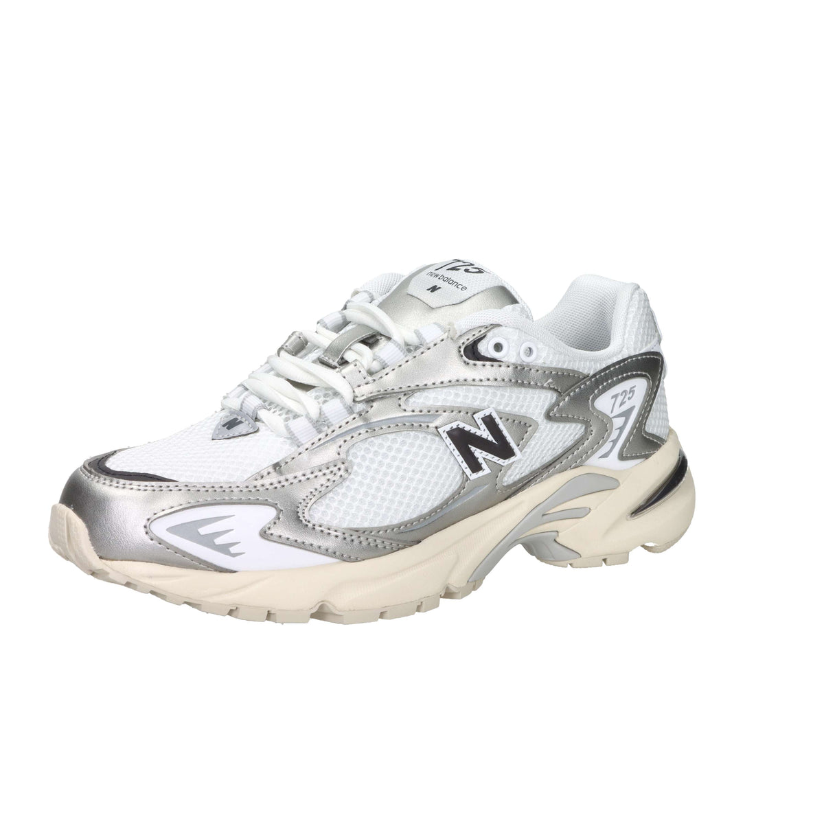 New Balance Unisex adulto Zapatillas ML725CG Blanco/Plata