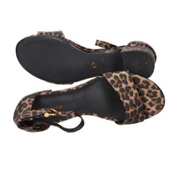 Tamaris Femme Sandale à talon 1-28201-42 Léopard