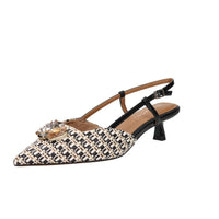 Tamaris Femme Slingback 1-29512-46 Beige/Noir