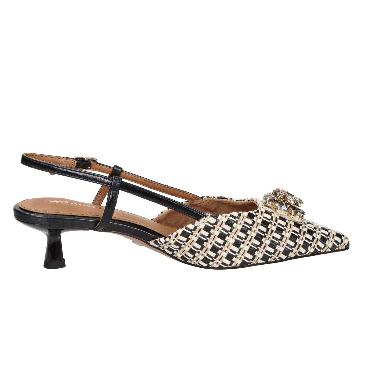 Tamaris Femme Slingback 1-29512-46 Beige/Noir
