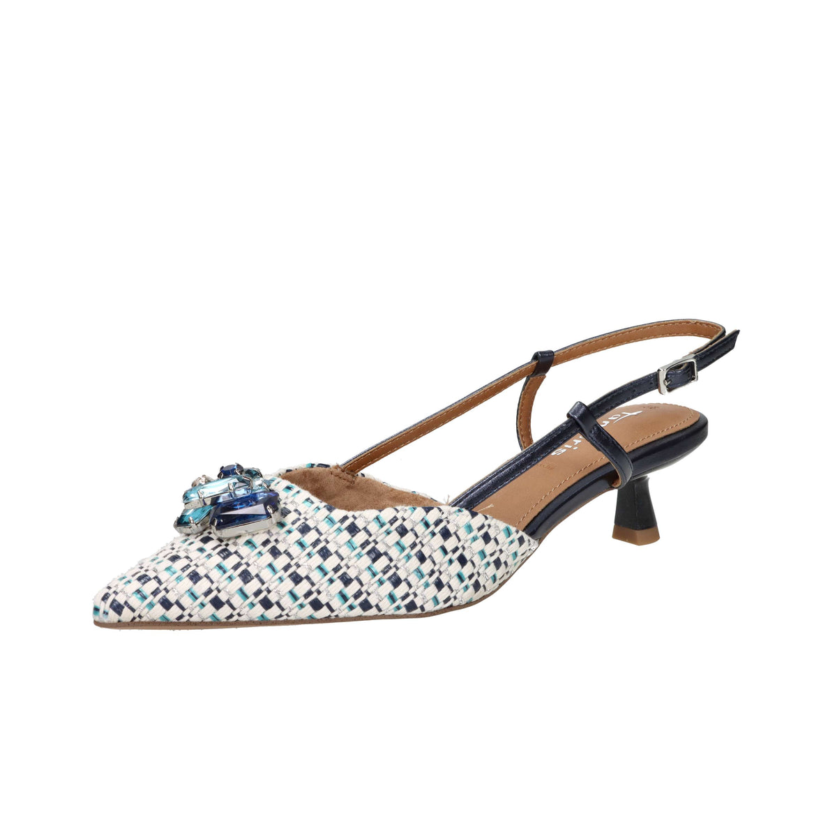 Tamaris Donna Slingback 1-29512-46 Beige/Blu