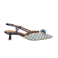 Tamaris Donna Slingback 1-29512-46 Beige/Blu